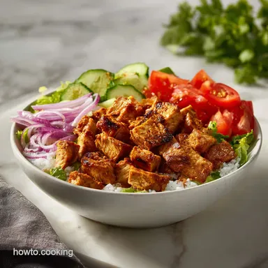Hot Honey Chicken Bowls in 20 Minutes: Pan-Seared and Spicy Recipe Card