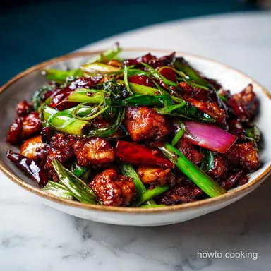 Hunan Chicken Recipe for 4 Servings