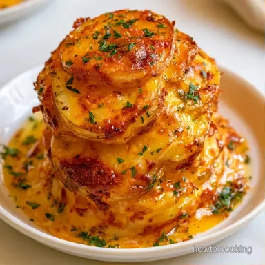 Individual Potato Gratins for 6 Servings Recipe Card