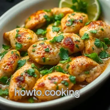 The Best Cilantro Lime Chicken Recipe: My Family&rsquo;s Zesty Favourite Recipe Card