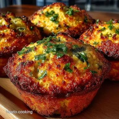 The Best Fiery Fluffy Jalape&ntilde;o Cornbread Muffins Recipe Recipe Card