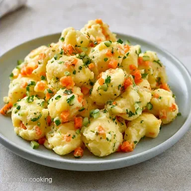 Japanese Mashed Potato Salad for 4