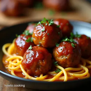 Easy Hot Pepper Jelly Meatballs Recipe Sweet Spicy Glaze Recipe Card