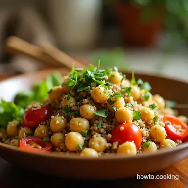 The Ultimate Jennifer Aniston Salad Recipe Vibrant Quinoa Power Bowl Recipe Card