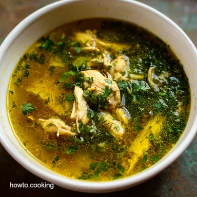 Jewish Penicillin Chicken Soup Recipe for 10 Servings