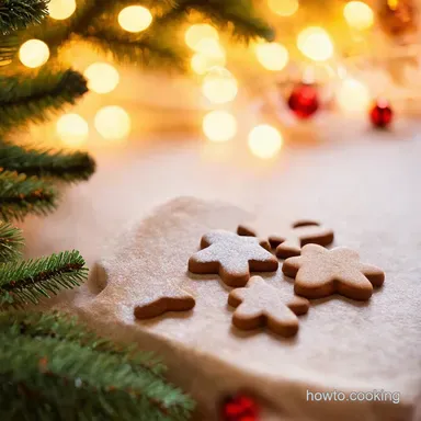 Recipe Christmas Cookies Jolly Gingerbread CutOuts for All Recipe Card