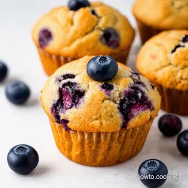 Jolly Good Keto Blueberry Muffins Bake Off Worthy Recipe Card