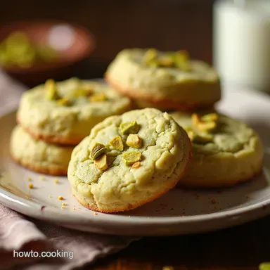 Keto Pistachio Shortbread Cookies My Crumbly GuiltFree Treat Recipe Card
