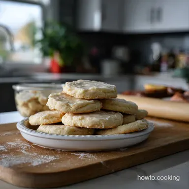 Easy Large Batch Sugar Cookies for Freezing Recipe Card