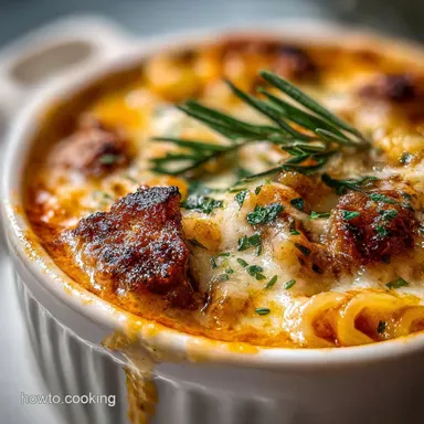 Lasagna Soup: One-Pot Italian Comfort in 40 Minutes Recipe Card