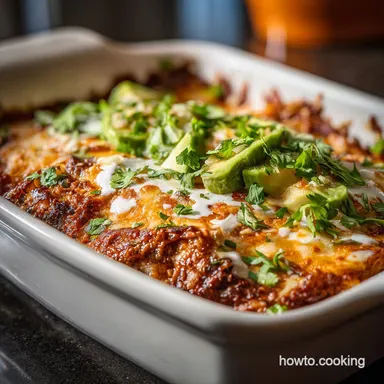 Lazy Enchiladas Recipe in 20 Minutes Recipe Card