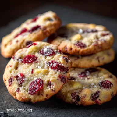 Lemon Cranberry Cookies: The Bright Chewy Easy Recipe