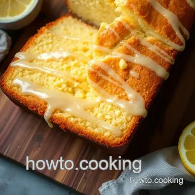 Easy Lemon Drizzle Loaf Cake Recipe: A Zesty Family Favourite Recipe Card
