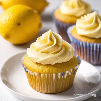 Lemon Lavender Cupcake Ideas: A Dreamy Honey Buttercream Treat! Recipe Card