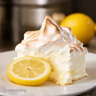 Lemon Meringue Clouds What to Make with Egg Whites Recipe Card