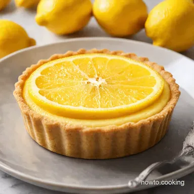 Lemonzilla Tart This Lemon is bigger than EVER Showstopper Recipe Card