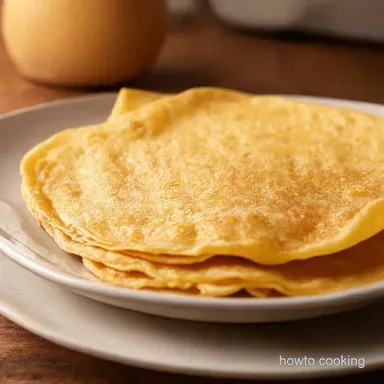 Easy crepe recipe batter My Light Luscious Secret Recipe Card