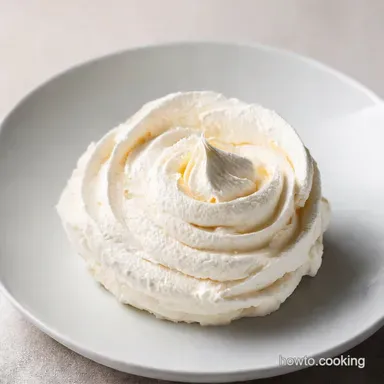 Whipped Cream Homemade Light as a Feather So Easy
