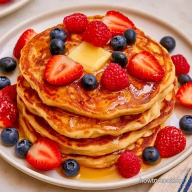 Low Carb Cream Cheese Pancakes in 15 Min Recipe Card