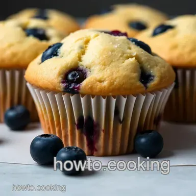 Easy & Delicious Sour Cream Blueberry Muffins: A Family Favorite Recipe Recipe Card