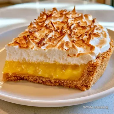 Magic Lemon Meringue Pie for 8 Servings Recipe Card