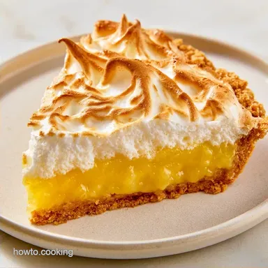 Magic Lemon Meringue Pie for 8 Servings