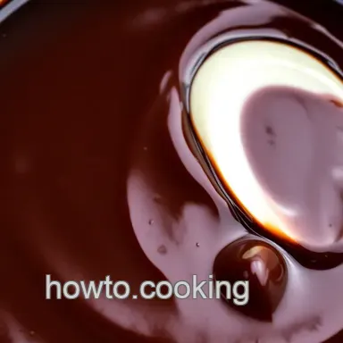Heavenly Dark Chocolate Sauce: Decadent Delight for Every Occasion Recipe Card
