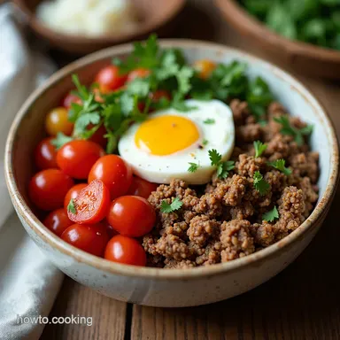 Mediterranean Bowls A Healthy Dinner Recipe with Ground Beef