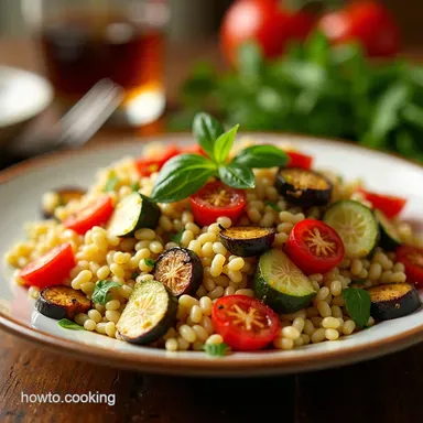 Hearty Mediterranean Orzo Salad Salad Recipes for a Crowd Recipe Card