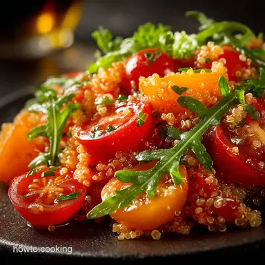 Mediterranean Quinoa Salad My Easy Healthy Lunch Recipe Recipe Card