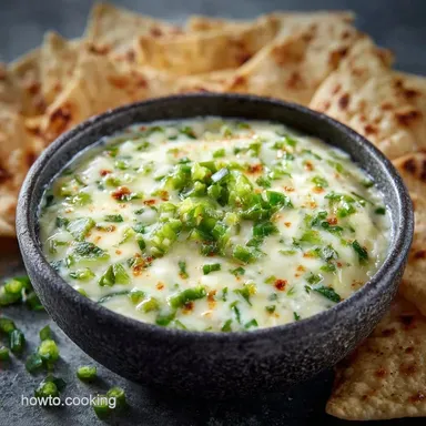 Mild Green Chili Dip in 25 Minutes