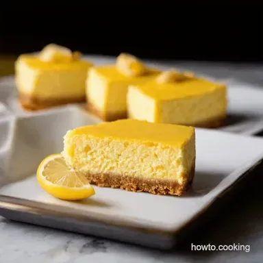 Small Cheesecake Recipe: My Easy Mini Lemon Bites! Recipe Card