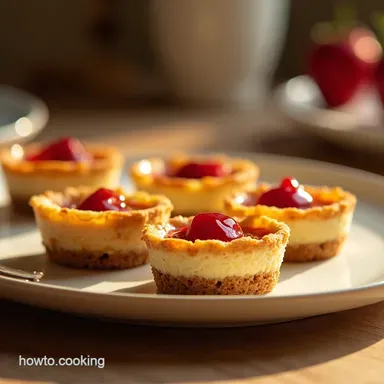 Mini Cheesecake Tarts A New York Slice of Heaven Recipe Card