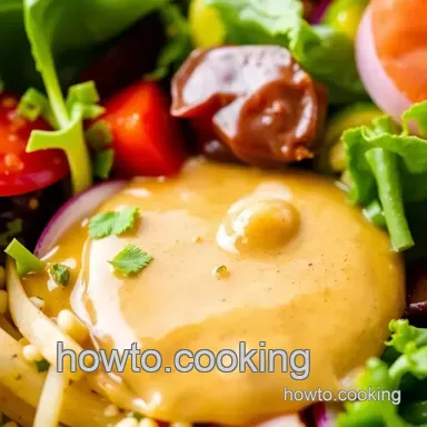 Mix Tangy New Orleans Salad Dressing Fast Recipe Card