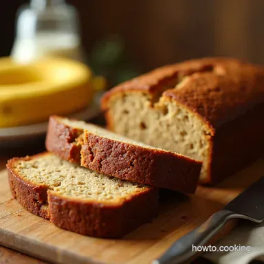 The Best Ever Moist Banana Bread Recipe 4 Bananas Recipe Card