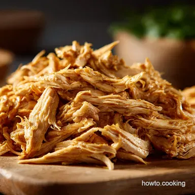 Shredded Chicken: Perfectly Moist Ready for Meal Prep
