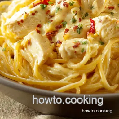 Monterey Chicken Spaghetti Easy Monterey: Creamy Comfort! Recipe Card