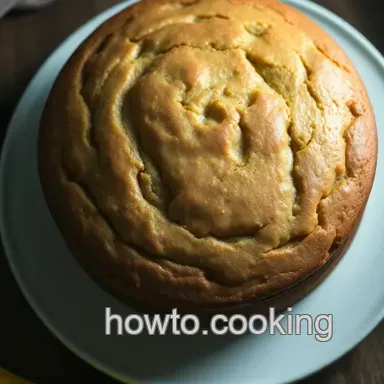 Mouthwatering Banana Cake: A Slice of Heaven presentation