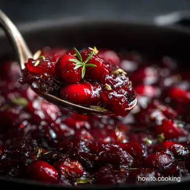 Christmas Cranberry Sauce: The Ultimate Mulled Spiced Recipe Recipe Card