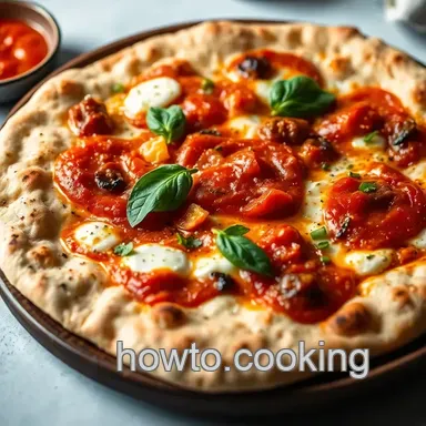 Easy & Irresistible Naan Flatbread Pizza Recipes: My Family's Favorite Twist Recipe Card