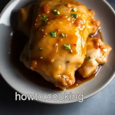 Easy Navel Orange & Honey Glazed Chicken: My Family's Favorite Zesty Dish Recipe Card
