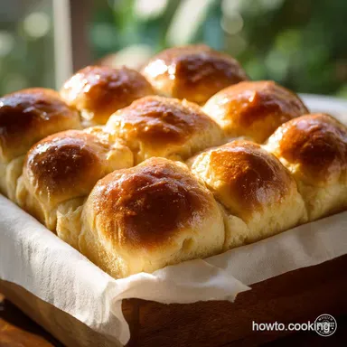 No Knead Butterhorn Dinner Rolls: Overnight Fluffy Results