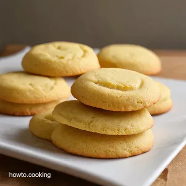 Nonnas Delight Easy Italian Butter Cookies Recipe Recipe Card