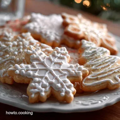 Cut Out Christmas Sugar Cookies The NoSpread Recipe for Perfect Decorating Recipe Card
