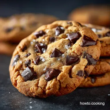 NY Famous Chocolate Chip Cookies Giant Soft Chewy Bakery Style Recipe Recipe Card