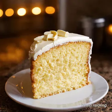 Dreamy White Chocolate Cake My GoTo Recipe Recipe Card