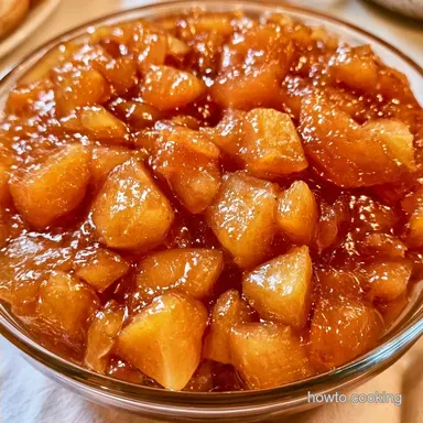 Apple Jam with Lemon Zest