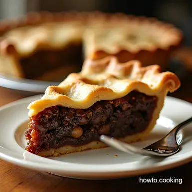 Easy OldFashioned Raisin Pie Recipe Grandmas Secret Recipe Card