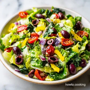 Olive Garden Salad Recipe in 15 Minutes Recipe Card