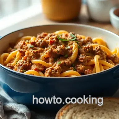 Ultimate One-Pot Cheesy Ground Beef Pasta Delight: 10 Amazing Tips for Family Dinners!